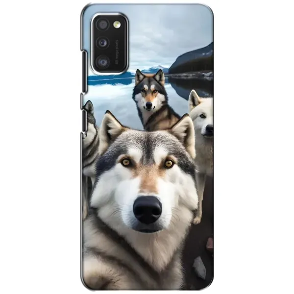 Чехол с принтом «Селфи ХАски» для Xiaomi POCO M3