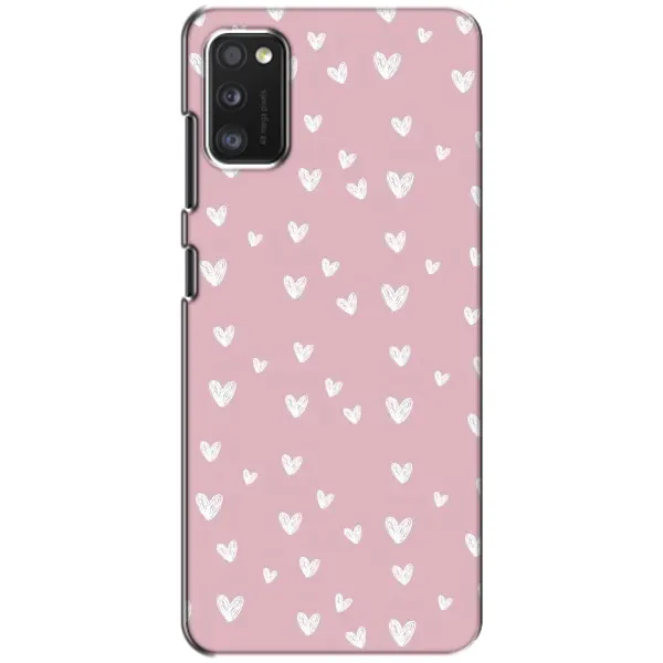 Чехол с принтом «Сердечки на розовом» для Xiaomi POCO M3