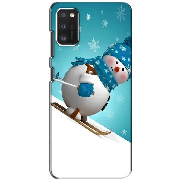 Чохол з принтом «Сніговик на лижах» для Xiaomi POCO M3