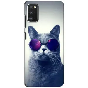 Чехол с принтом для Xiaomi POCO M3 (AlphaPrint) Модные коты (Стильный кот)