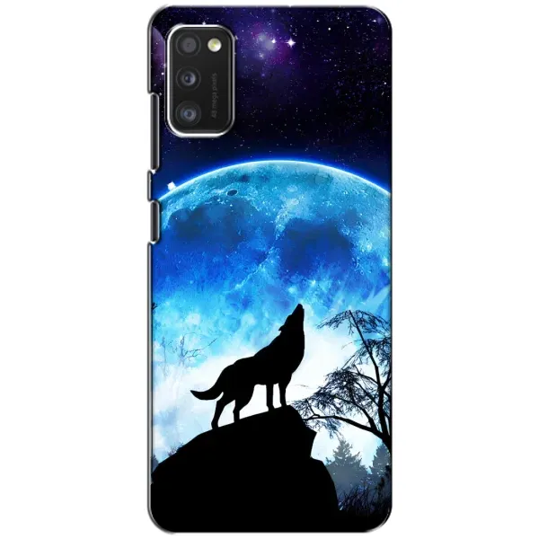 Чохол з принтом «Вовк на місяць» для Xiaomi POCO M3