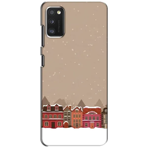 Чохол з принтом «Зимове місто» для Xiaomi POCO M3