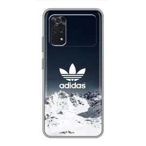 Чехол с принтом «Адидас в горах» для Xiaomi POCO M4 Pro 4G
