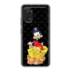 Чехли для Xiaomi POCO M4 Pro 4G - Скрудж МакДак Louis Vuitton (PREMIUMPrint) (Богатство Макдака)