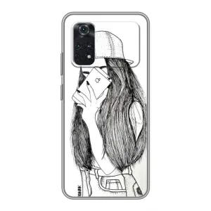 Чохол з друком для Xiaomi POCO M4 Pro 4G - (Мода) (AlphaPrint) (Фото дівчини)