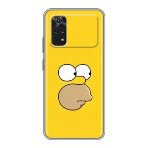 Чjхол з Сімпсонами для Xiaomi POCO M4 Pro 4G (VPrint) (Гомер)