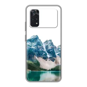 Силіконовий чохол з КАРТИНКАМИ літо для Xiaomi POCO M4 Pro 4G (AlphaPrint) (Гори)