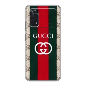 Чохли  GUCCI для Ксіаомі ПОКО M4 Про 4G (AlphaPrint) (Gucci дизайн)