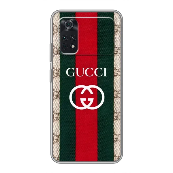 Чохол з принтом «Gucci дизайн» для Xiaomi POCO M4 Pro 4G