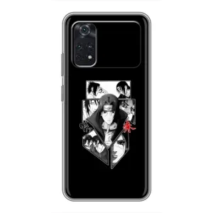 Чохли на тему: Ітачи Учіха для Xiaomi POCO M4 Pro 4G (AlphaPrint) (колаж Ітачі)