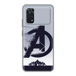Чохли з героями Марвел Xiaomi POCO M4 Pro 4G (VPrint) (Команда А)