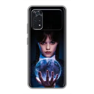 Чохол з дизайном Венздей 2 на Xiaomi POCO M4 Pro 4G (Магічна сфера Венздей)