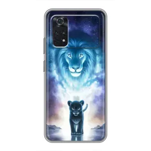 Чохол з картинкою ЛЕВ для Xiaomi POCO M4 Pro 4G (VPrint) (Маленький лев)