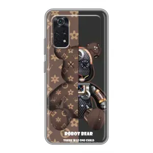 Круті Чохли Луі Віттон для Xiaomi POCO M4 Pro 4G (AlphaPrint) (Ведмідь Луі Вітон)