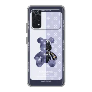Круті Чохли Луі Віттон для Xiaomi POCO M4 Pro 4G (AlphaPrint) (Медведик LV)