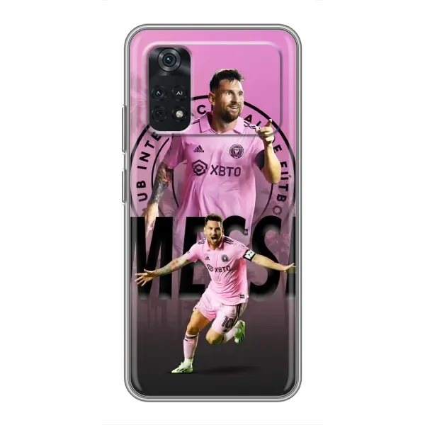 Чохол з принтом «Messi Miami» для Xiaomi POCO M4 Pro 4G