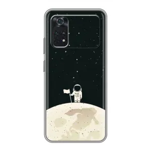 Космічні Чохли для Ксіаомі ПОКО M4 Про 4G (VPrint) (На місяці)