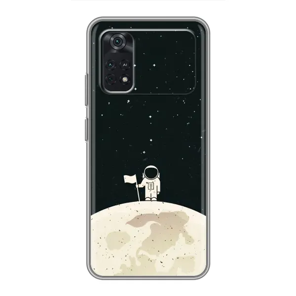 Чохол з принтом «На місяці» для Xiaomi POCO M4 Pro 4G