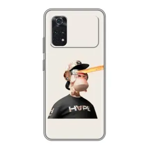 Чохли з Мавпами NFT для Xiaomi POCO M4 Pro 4G (AlphaPrint) (мавпа NFT в окулярах)