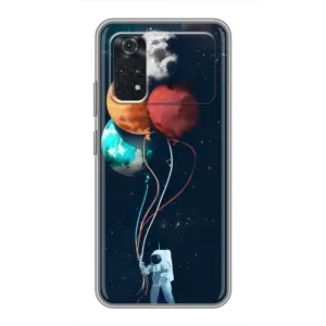 Космічні Чохли для Ксіаомі ПОКО M4 Про 4G (VPrint) (Планети кульки)