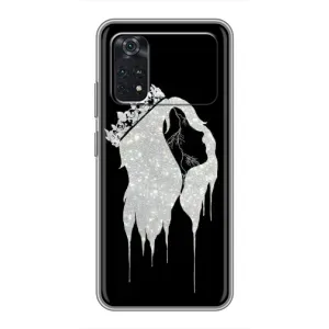 Чохол з Короною Ксіаомі ПОКО M4 Про 4G - (AlphaPrint) (Принцеса)