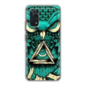 Чохол з пташками на Xiaomi POCO M4 Pro 4G (VPrint) (Сова з оком)