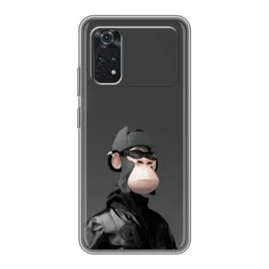 Чохли з Мавпами NFT для Xiaomi POCO M4 Pro 4G (AlphaPrint) (стильна мавпа NFT)