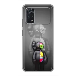 Чохли для Xiaomi POCO M4 Pro 4G - Bearbrick Louis Vuitton (PREMIUMPrint) (Тіло Bearbrick)