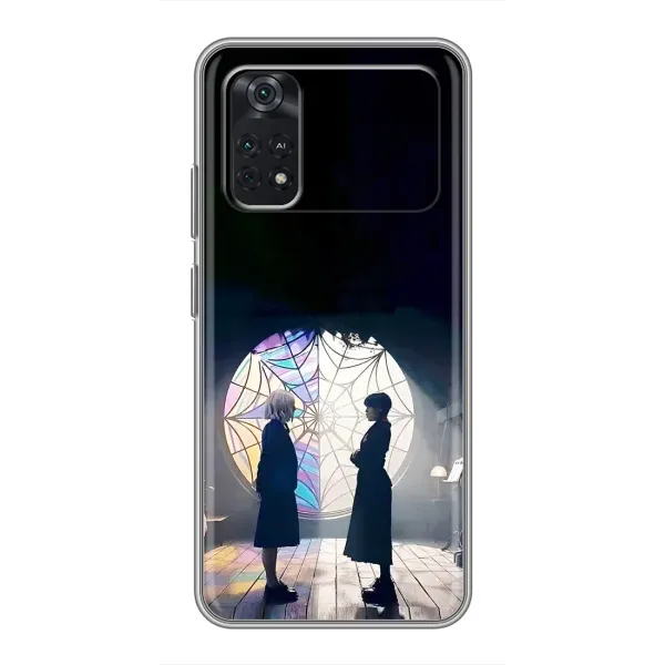 Чохол з принтом «Венздей та Інід» для Xiaomi POCO M4 Pro 4G