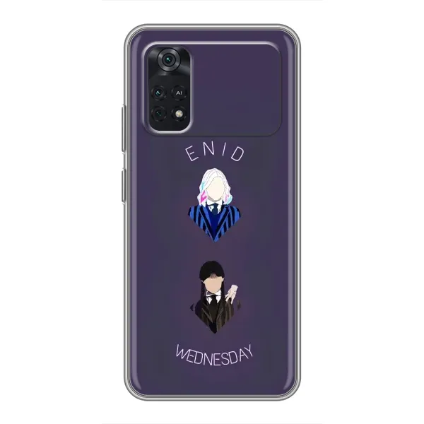 Чохол з принтом «Венздей і подруга» для Xiaomi POCO M4 Pro 4G