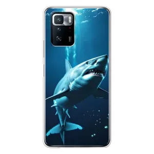 Чохол з картинкою 'Хижаки' для Xiaomi POCO X3 GT (Акула під водою)