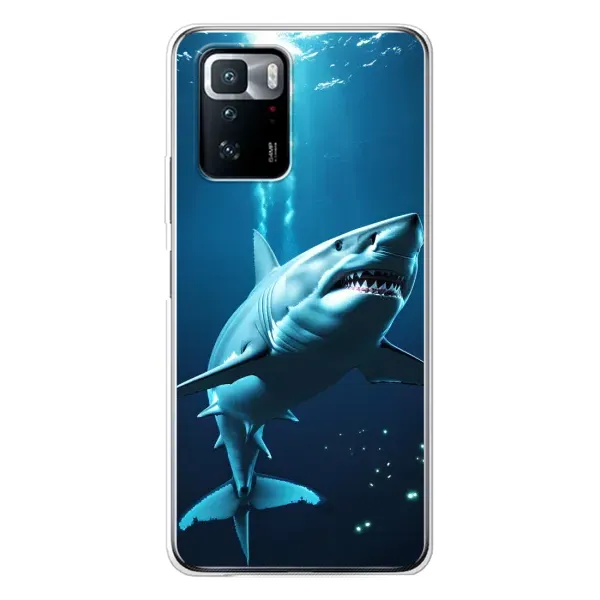 Чохол з принтом «Акула під водою» для Xiaomi POCO X3 GT Чохол з принтом «Акула під водою» для Xiaomi POCO X3 GT