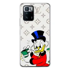 Чехлы для Xiaomi POCO X3 GT - Скрудж МакДак Louis Vuitton (PREMIUMPrint) (Баксы Скрудж)