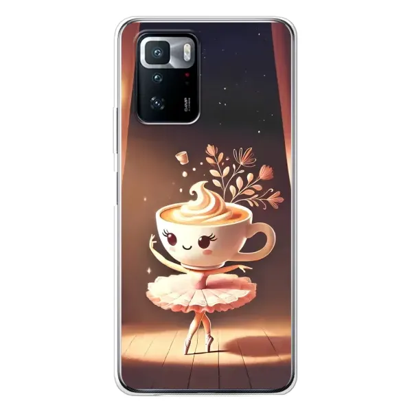 Чехол с принтом «Балерина капучина» для Xiaomi POCO X3 GT