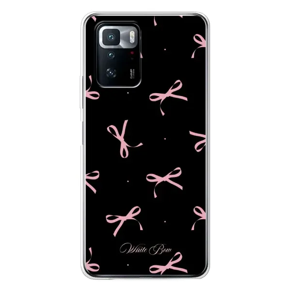 Чехол с принтом «Банты на черном» для Xiaomi POCO X3 GT