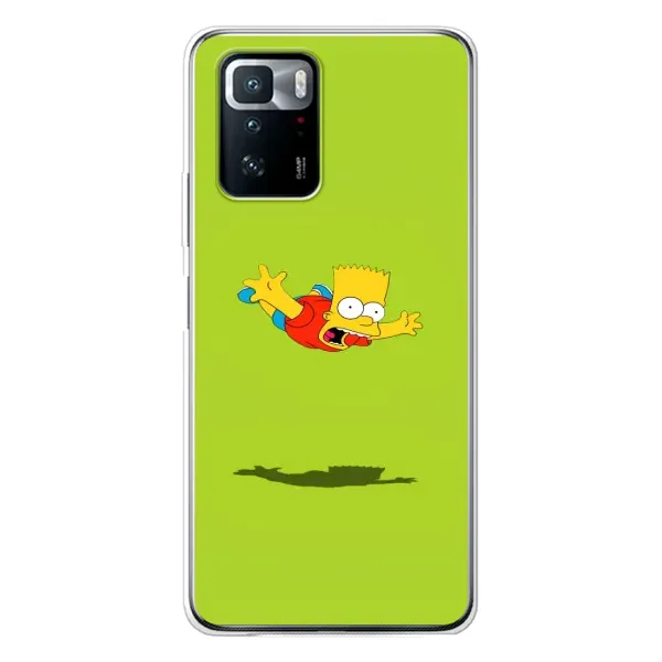 Чехол с принтом «Барт Симпсон» для Xiaomi POCO X3 GT Чехол с принтом «Барт Симпсон» для Xiaomi POCO X3 GT