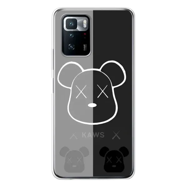 Чохол з принтом «БеарБрік очі» для Xiaomi POCO X3 GT
