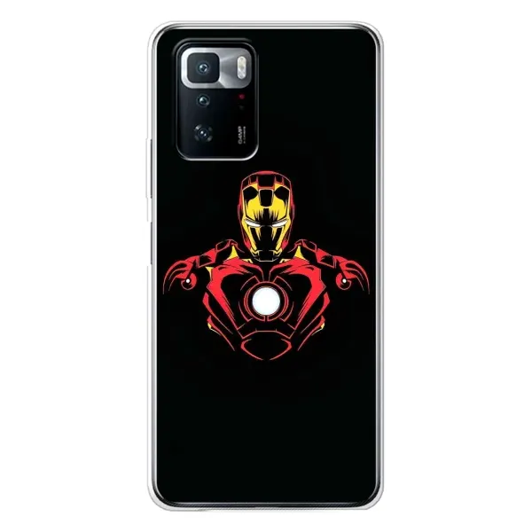 Чехол с принтом «Человек железный» для Xiaomi POCO X3 GT