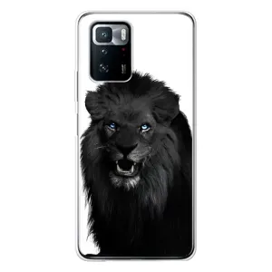 Чохли з картинкою животних Xiaomi POCO X3 GT (Чорний ЛЕВ)