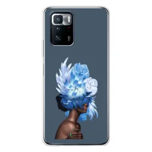 Чехлы (ART) Цветы на Xiaomi POCO X3 GT (VPrint) (Квіти на голові)