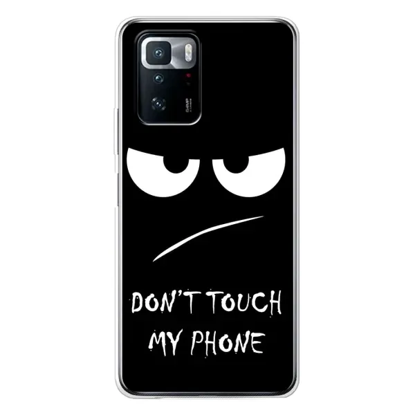Чохол з принтом «Dont Touch» для Xiaomi POCO X3 GT Чохол з принтом «Dont Touch» для Xiaomi POCO X3 GT
