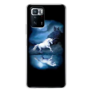 Чохол для Сяомі POKO X3 GT - (Єдинорожки - Новинки) (AlphaPrint) (Єдиноріг)