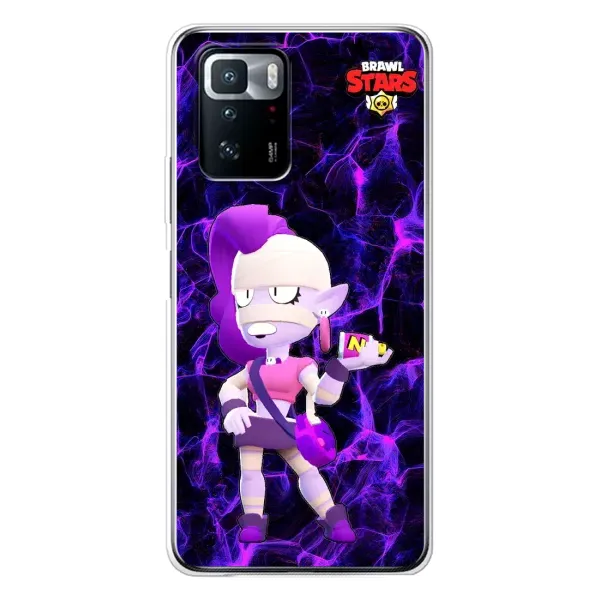 Чехол с принтом «Эмз Бравл Старс» для Xiaomi POCO X3 GT