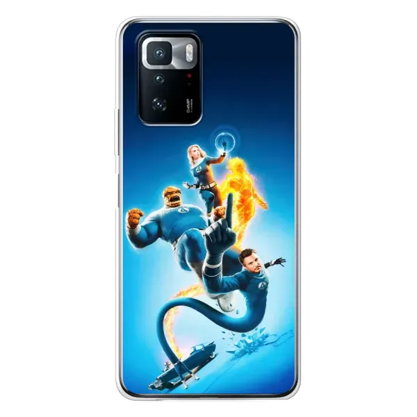 Чехол с принтом «Герои Фантастическая Четверка» для Xiaomi POCO X3 GT