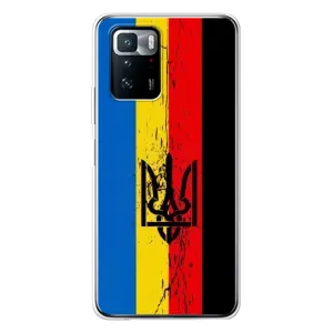 Украинские Чехлы для Xiaomi POCO X3 GT с картинкой УПА (AlphaPrint) (Флаг УПА)