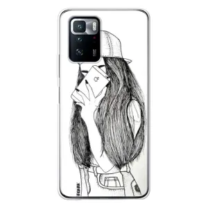 Чохол з друком для Xiaomi POCO X3 GT - (Мода) (AlphaPrint) (Фото дівчини)
