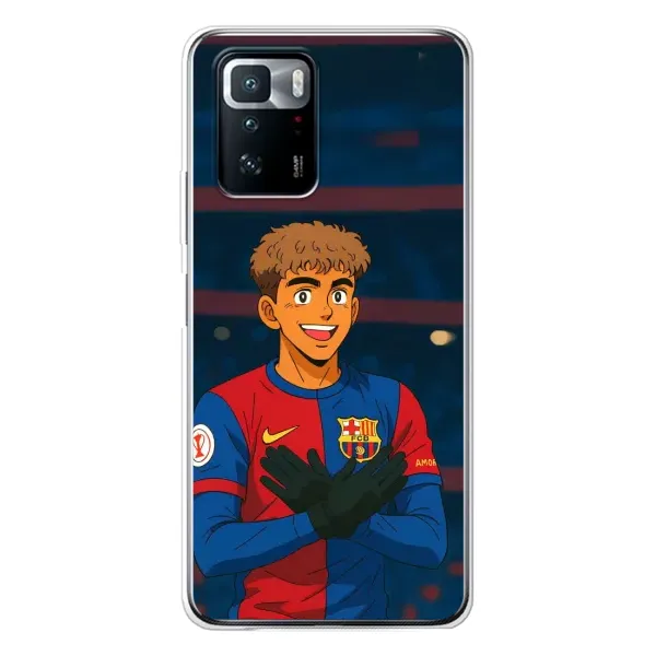 Чохол з принтом «Футболіст Ямаль» для Xiaomi POCO X3 GT Чохол з принтом «Футболіст Ямаль» для Xiaomi POCO X3 GT