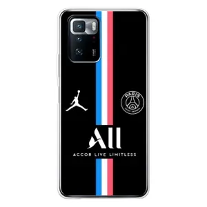 Чехлы PSG для Xiaomi POCO X3 GT (AlphaPrint) (футболка ПСЖ)