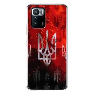 Украинские Чехлы для Xiaomi POCO X3 GT с картинкой УПА (AlphaPrint) (ГЕРБ УПА)