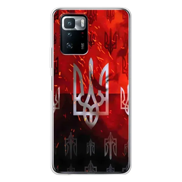 Чехол с принтом «ГЕРБ УПА» для Xiaomi POCO X3 GT Чехол с принтом «ГЕРБ УПА» для Xiaomi POCO X3 GT